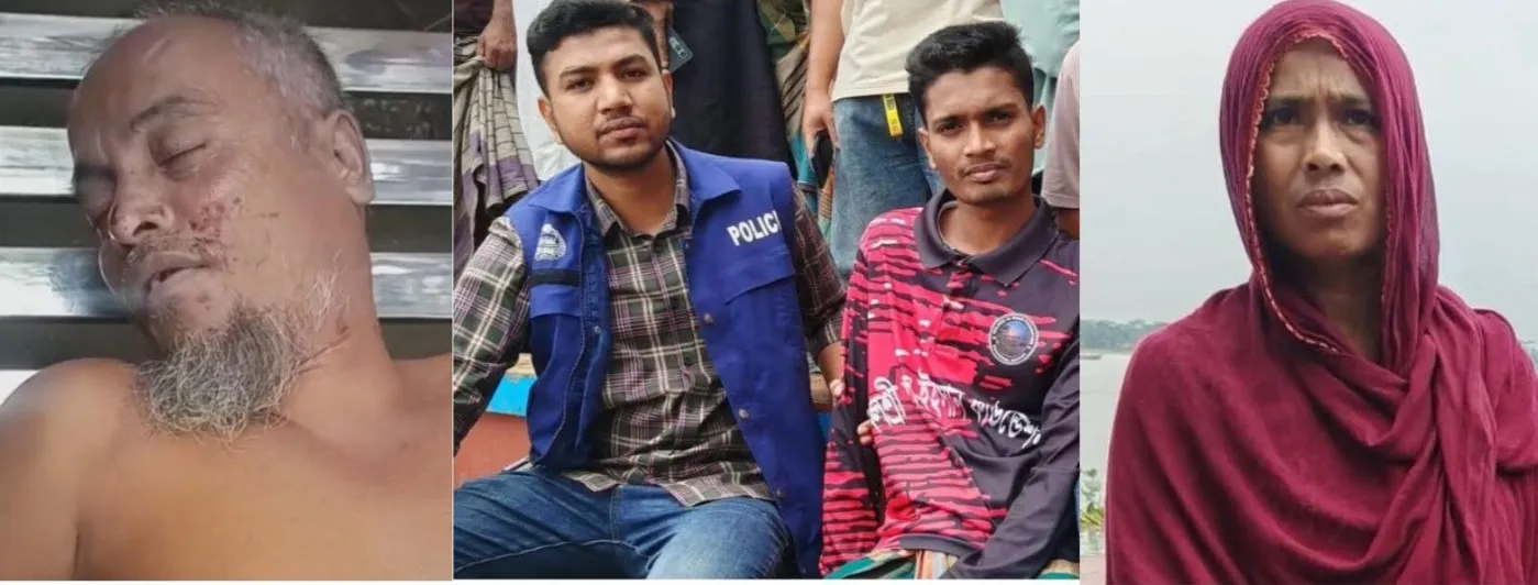 বানারীপাড়ায় জেলেকে হত্যার অভিযোগে স্ত্রী-ছেলে আটক
